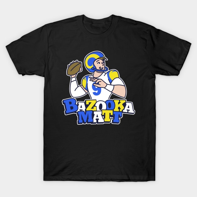 Bazooka Matt Rams T-Shirt by Carl Cordes